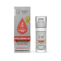 4D Concentrated anti-wrinkle serum with hyaluronic acid & green tea extract, Cosmetic Plant, 30ml