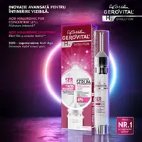 Concentrated serum with Hyaluronic Acid 6% - Gerovital H3 Evolution - 10 ml